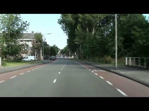Cab ride bus; Veolia lijn 43: omleiding Wassenaar (20150627)