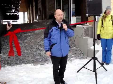 Eröffnungsrede Bartholet Maschinenbau: Laax - Sechsersesselbahn Lavadinas - Fuorcla Sura