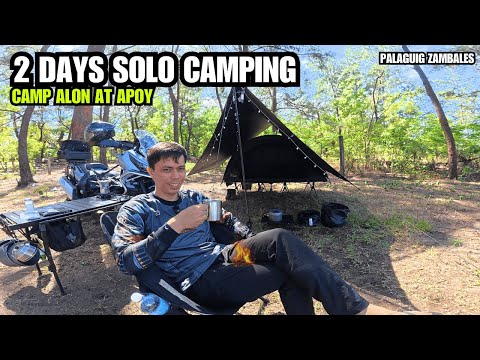 Solo Camping - Tabing Dagat at may Fish Pond - Camp Alon at Apoy Zambales