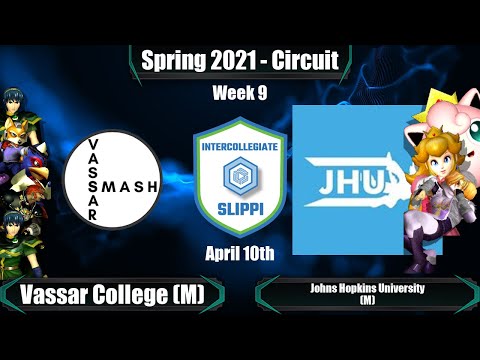 Spring 2021 Circuit - Week 9 - Vassar College (M) vs. Johns Hopkins University (M)
