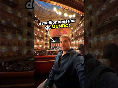 SE SUSSURRAR, A ÚLTIMA FILEIRA OUVE! O melhor teatro #BuenosAires #Arquitetura