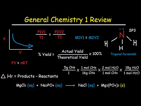 General Chemistry 1 Review Study Guide - IB, AP, & College Chem Final Exam Video