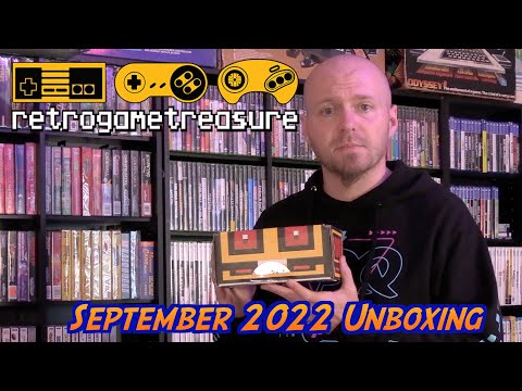 Retro Game Treasure - September 2022 Unboxing