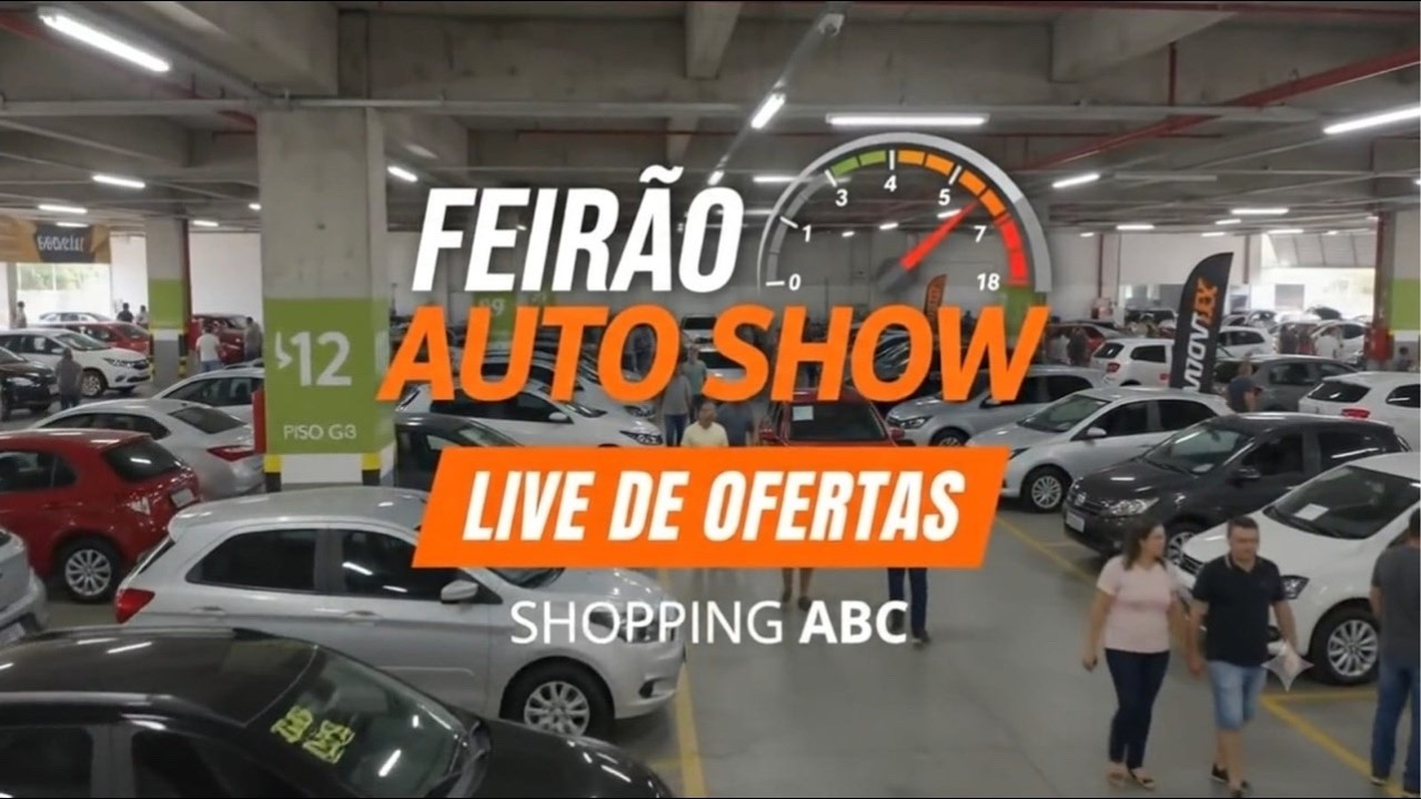 FEIRÃO AUTO SHOW SHOPING ABC 16/08/2026