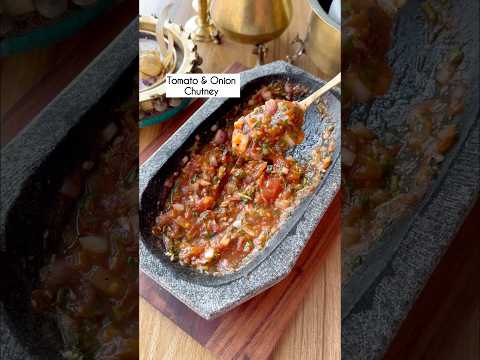Instant Viral Tomato Pyaz Chutney !!