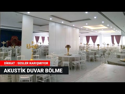 Movable partition wall video
