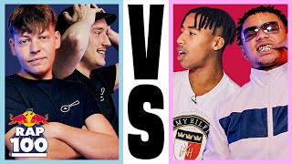 KASIMIR1441 &amp; Chapo 102 vs. Polo65 &amp; OG Raijk | Rap Duell #3 | Red Bull Rap Einhundert