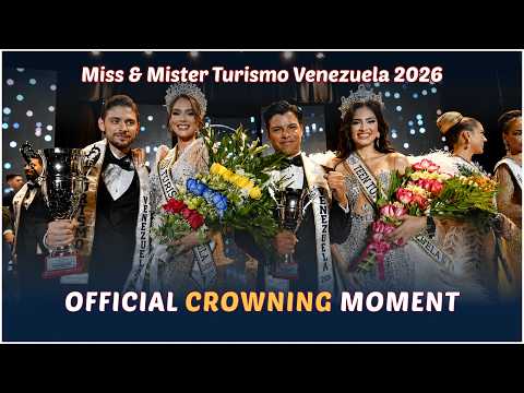 Sucre & Portuguesa WIN Miss & Mister Turismo Venezuela 2026 👑 | Official Crowning Moments