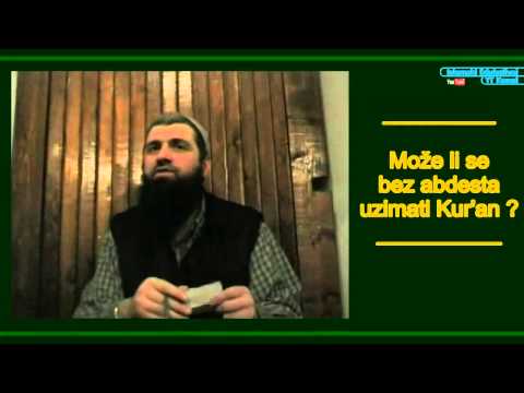 Dr. Safet Kuduzović - Može li se bez abdesta uzimati Kur'an