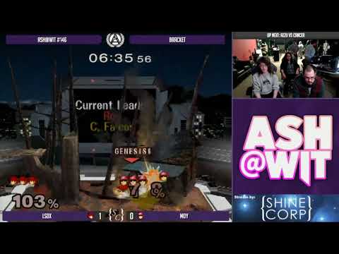 LSDX (Roy) vs Moy (Captain Falcon) - ASH@WIT #146 Melee Bracket