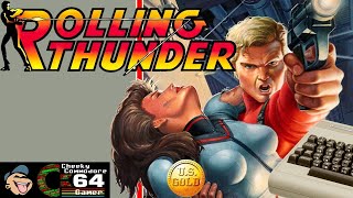 ROLLING THUNDER – Commodore 64 (1987) | Tiertex’s Action-Packed Arcade Conversion