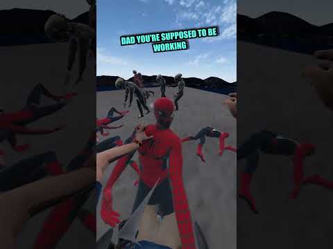 Spider-Man VR ROOFTOP PARTY #vr #virtualreality #spiderman #gaming #benbu
