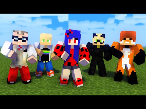 MONSTER SCHOOL : LADYBUG AND FRIENDS DANCE JOANA MEME - MINECRAFT ANIMATION