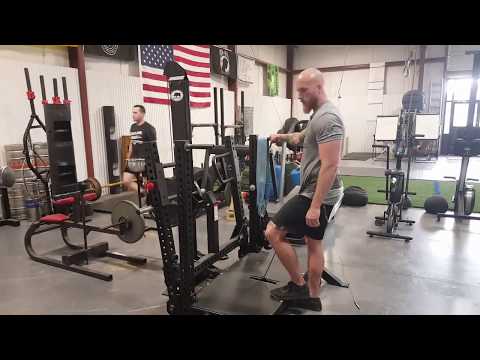 Lever Standing Calf Raise (belt loaded)