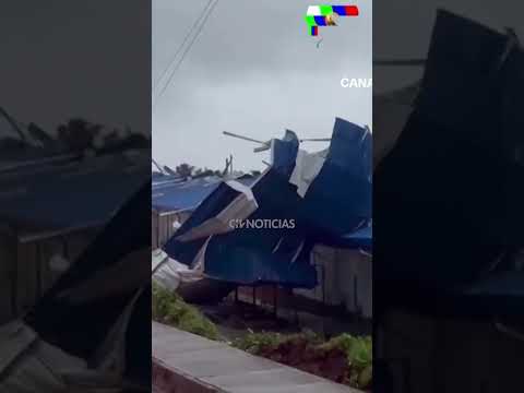Viento arrancó techumbre de escuela construida tras incendio en Punta de Parra