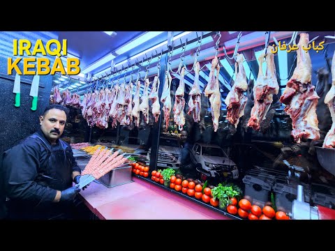 The best kebab in the world | Street food in Iraq | Popular dishes