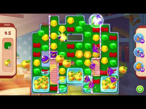 Homescape（夢幻家園）level 3902 沒有使用道具，no boosters