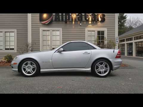 2003 Mercedes Benz SLK32 AMG  Roadster, Walk Around, AlphaCars & Ural of New England