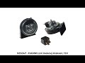 Klaksón 12V - slimákový FIAMM LLH (Long Life Horn) - Video Youtube