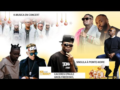 Singula Hiro le coq poison Mobutu à Pointe-Noire, extra Musica NH en concert à ,  K Musica