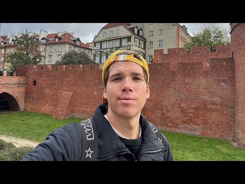Exploring Warsaw Alone🎒| Vlogging & Reuniting with Friends Abroad