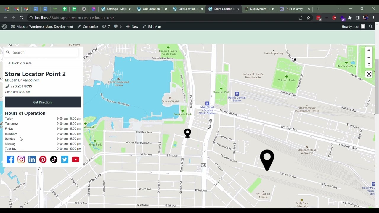 Mapster WP Maps Pro: Store Locator
