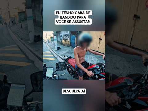 ELE PENSOU EM FUGIR MAS DESISTIU... #shorts #moto #fuga #enquadro