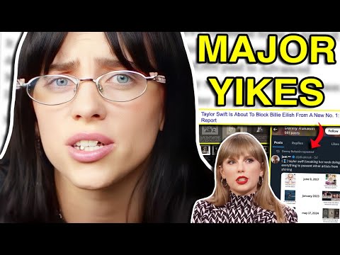 BILLIE EILISH IS IN TROUBLE … shades taylor swift (drama explained)