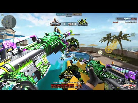 Crossfire NA ( Đột Kích Bắc Mỹ  ) 2.0 : M4A1 Venomous - Hero Mode X - Zombie V4