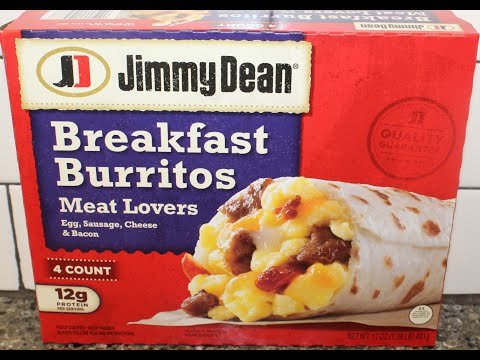 Jimmy Dean Breakfast Burritos: Meat Lovers Review