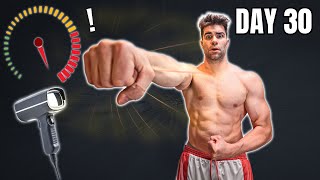 I Trained for INSANE PUNCH SPEED An Entire Month