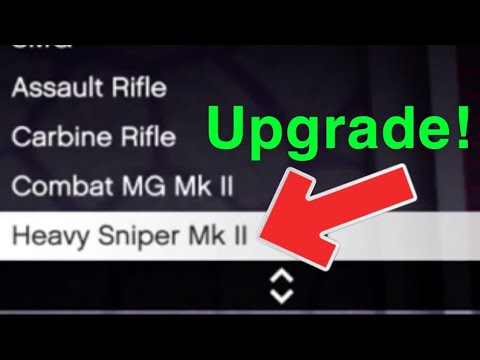 GTA 5 Online How to Upgrade Weapons to MK2 New!