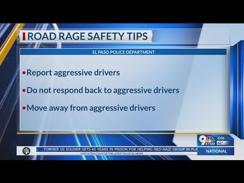 EPPD gives safety tips to avoid road rage