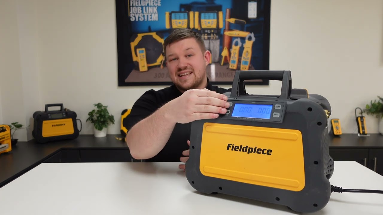 MR45 Digitaalinen talteenottokone: Fieldpiece Europe