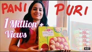 Unboxing of Haldiram's Panipuri from Indian Supermarket in Sweden | Readymade Golgappa Kit Review !!