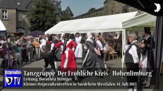 preview picture of video 'Impressionen vom Schlossplatz mit Auszügen aus dem Kulturprogramm - NRW-Ostpreußentreffen 2013'