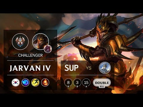 Jarvan IV Support vs Galio - KR Challenger Patch 9.21