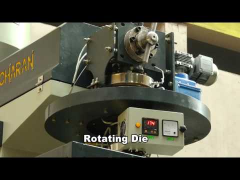 2 layer Mulch film with Online Mulch Punching Machine