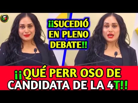 "Candidata de AMLO hace un Perr0 OSO" en Pleno Debate de San Pedro Sucedió!!