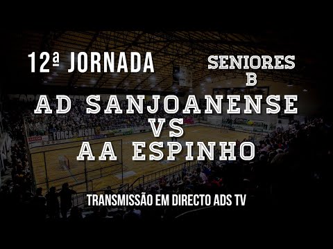 🔴 Directo 🏑 AD Sanjoanense "B" x AA Espinho  - 12ª Jornada