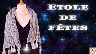 ✨💃🎩👜  ETOLE CROCHET facile soirée de fêtes