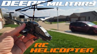 RC Military Helicopter | It's pretty cool!! #DEERC