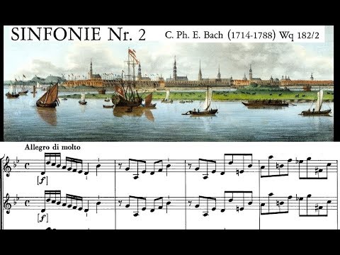Carl Philipp Emanuel Bach - Symphony B-flat major, H.658 ; Wq.182/2 (1773)