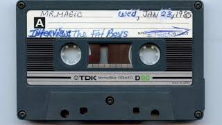 The Fat Boys Interview (January 1985) Mr. Magic&#39;s Rap Attack WHBI 105.9 EARLY Juice Crew History