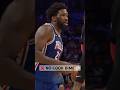 Joel Embiid gets the triple-double in STYLE! ? | #Shorts