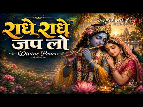 Radhe Radhe Jap Lo – Devotional Hindi Song | AIStudio-Music video thumbnail