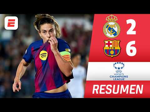 El Barcelona aplasta al Real Madrid en la Champions League