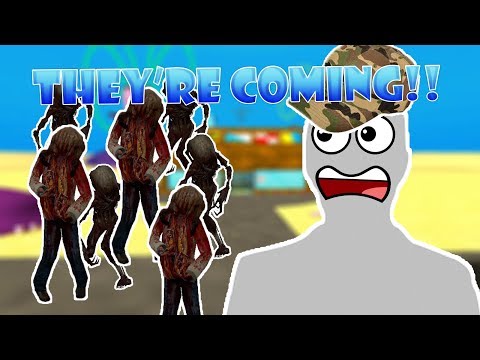 GETTING ATTACKED BY ZOMBIES IN BIKINI BOTTOM (KRUSTY KRAB) (GMOD GAMEPLAY)