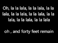 Franz Ferdinand - 40' (Lyrics)