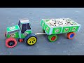 How To Make Matchbox Tractor Trolley At Home DIY Mini Matchbox Tractor With Trolley Using DC Motor